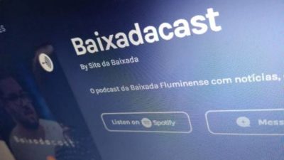 Site da Baixada lança ‘baixadacast’ nas plataformas digitais