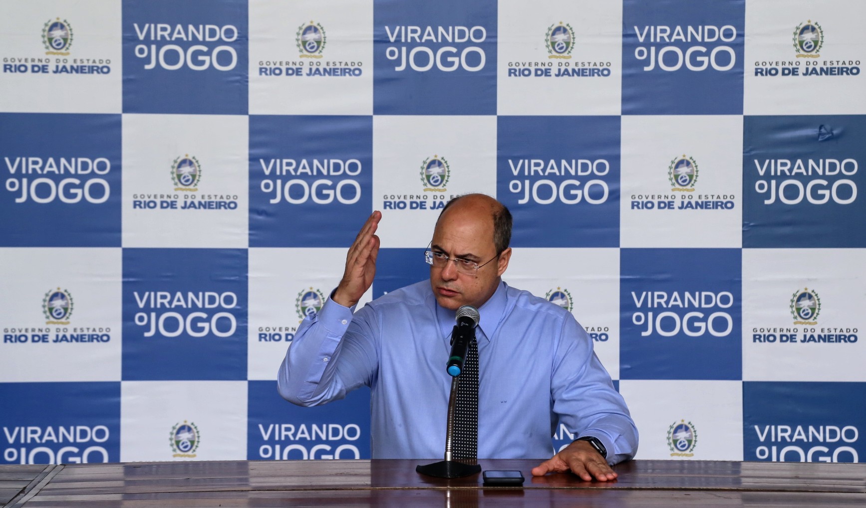 Witzel: “Se não tivéssemos nos antecipado, Estado do Rio teria 5.000 casos”