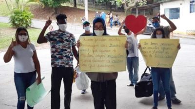 Hospital Geral de Nova Iguaçu comemora 13 altas no setor da Covid-19