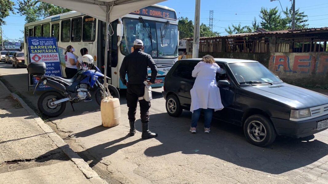 Meriti expande as barreiras sanitárias para os limites da cidade