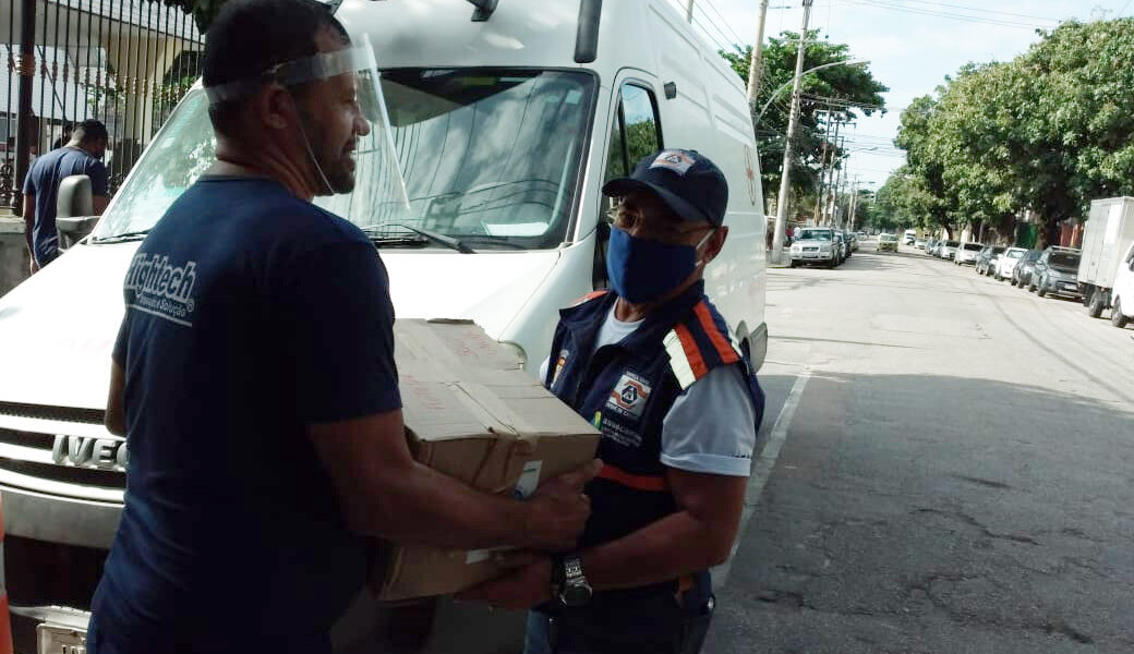 Braskem doa duas mil máscaras face shield para prefeitura de Duque de Caxias