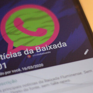 Mais de 100 pessoas acompanham grupo de notícias do Site da Baixada no WhatsApp