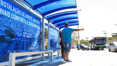 São João de Meriti instala novos pontos de ônibus pela cidade