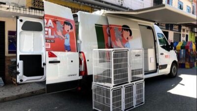 Prefeitura de Nilópolis coloca ‘castramóvel’ nas ruas para esterilização de cães e gatos