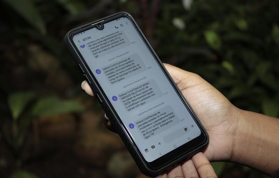 Defesa Civil de Nova Iguaçu emite alertas através de SMS