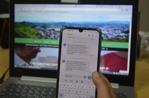 População pode receber avisos pelo celular. Foto: Divulgação/Prefeitura de Queimados