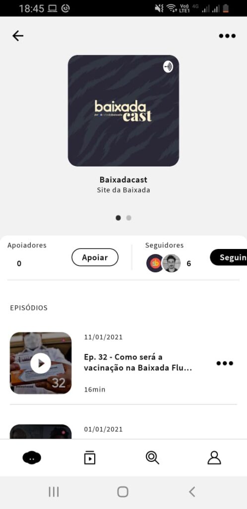 Baixadacast assina com Orelo, ampliando o alcance e criando mais um canal para apoiar o Site da Baixada. Foto: reprodução/internet.