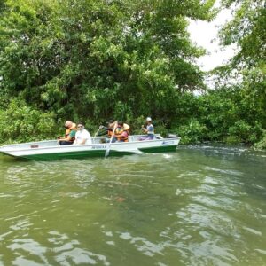 Secretaria de Meio Ambiente de Nova Iguaçu faz vistoria técnica no Rio Guandu