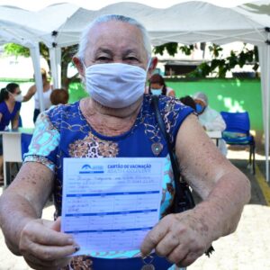 Japeri: idosos com 75 anos ou mais poderão se imunizar contra a Covid-19 a partir desta segunda-feira (08)