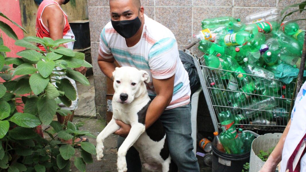 Campanha Antirrábica em Casa vacina animais em nove pontos de São João de Meriti