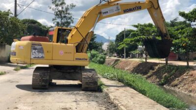 Prevenção a enchentes: Programa Limpa-Rio segue atuando em Japeri