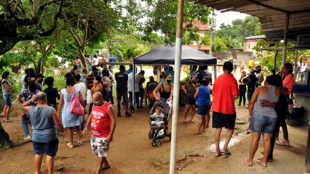 Magé: Quilombo Maria Conga recebe primeira dose da vacina contra Covid-19