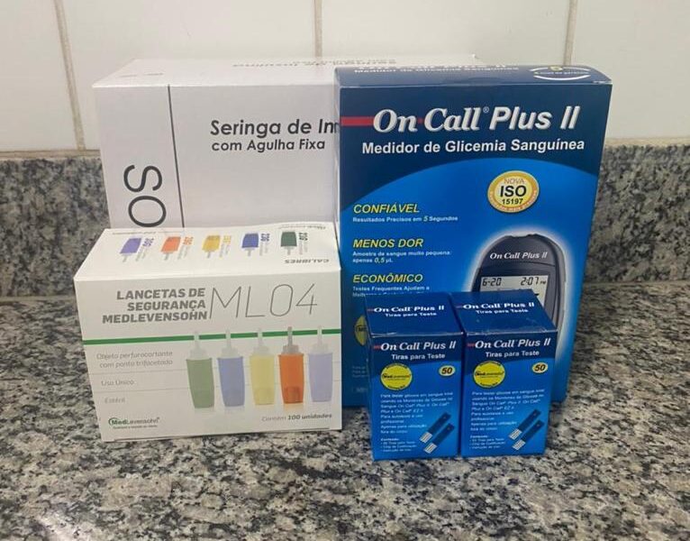 Prefeitura de Japeri distribui kits para verificação de diabetes