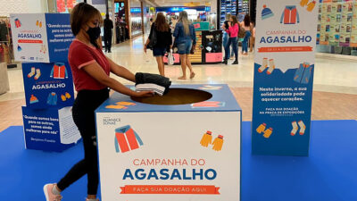 Shoppings da Baixada promovem campanha do agasalho