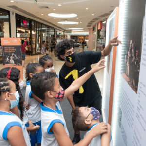 Caxias Shopping recebe o projeto ArtRio Educação