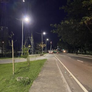 Nova Iguaçu troca iluminação da Via Light por luz de led