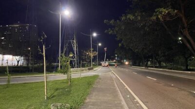 Nova Iguaçu troca iluminação da Via Light por luz de led