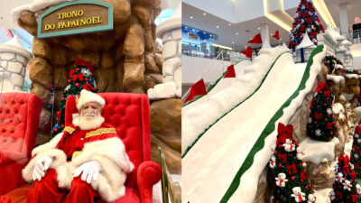 Natal do Shopping Nova Iguaçu tem decoração com Parque de Ursos Polares