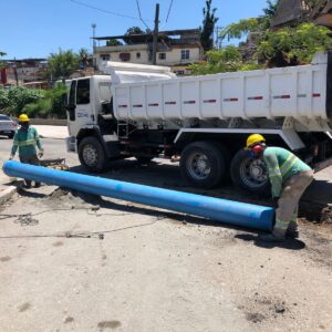 Meriti: Águas do Rio inicia obra no bairro São Mateus