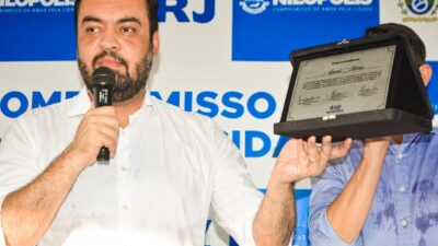 Governador Cláudio Castro anuncia investimento de R$ 78 milhões em obras para Nilópolis