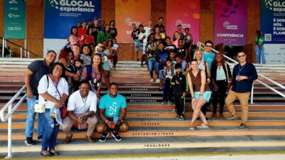 Alunos da rede pública de Magé participam da Glocal Experience, na Marina da Glória