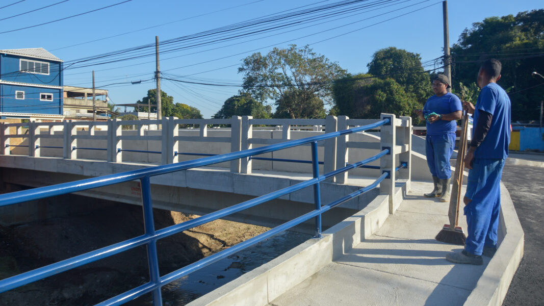 Queimados inaugura ponte que liga os bairros Eldorado e Ponte Preta