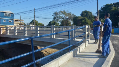 Queimados inaugura ponte que liga os bairros Eldorado e Ponte Preta