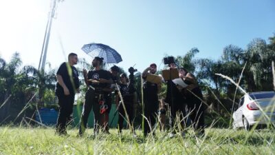 Escola de Audiovisual do EncontrArte realiza gravações de videoclipes de artistas da Baixada Fluminense