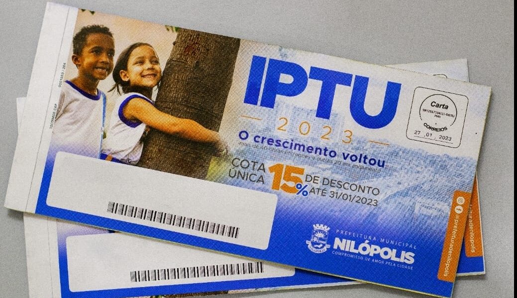 Nilópolis prorroga pagamento da cota única do IPTU até 15 de fevereiro