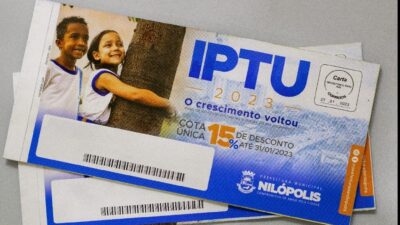 Nilópolis prorroga pagamento da cota única do IPTU até 15 de fevereiro