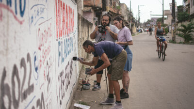 Pintores de letras de Belford Roxo ganham filme