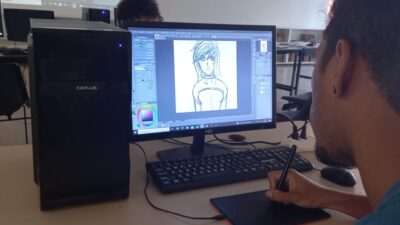 Caxias: Biblioteca Leonel Brizola abre inscrições para oficinas de desenho e colorização digital