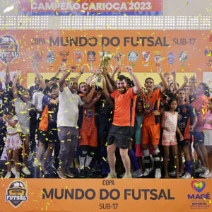 Magé Futsal é campeão invicto da Copa Mundo do Futsal Sub-17