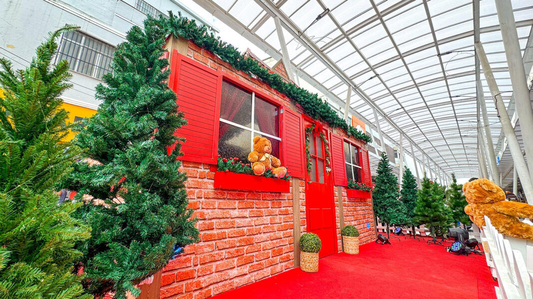 Nilópolis instala Casa de Papai Noel no recém reinaugurado Calçadão da Mirandela