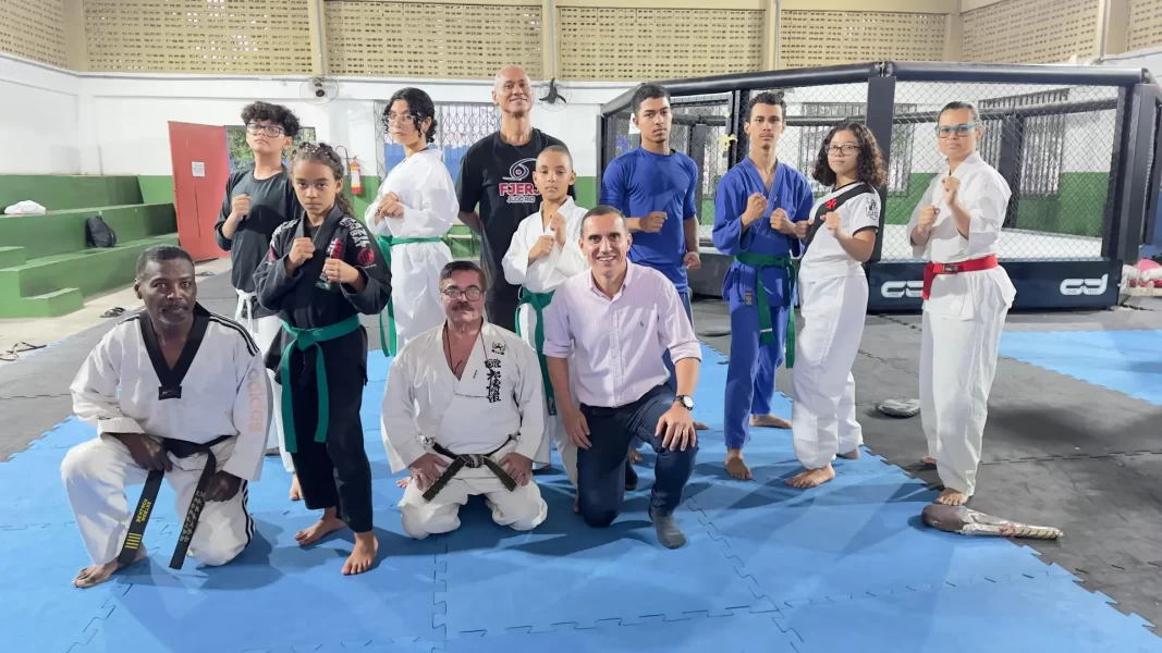 Após recesso escolar, retornam as aulas de Judô, caratê e taekwondo na Casa da Luta Nilopolitana