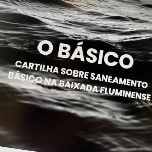 ‘O Básico’: e-book denuncia injustiças ambientais no saneamento da Baixada Fluminense