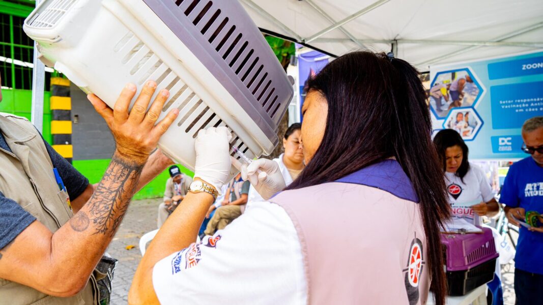 Sábado (25) terá vacinação antirrábica e combate à dengue na Praça do Zeca Pagodinho, em Xerém