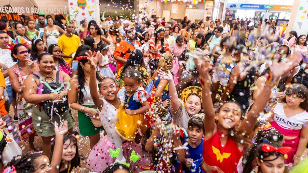 Caxias Shopping promove bailinho infantil de Carnaval nos dias 1º e 2 de março