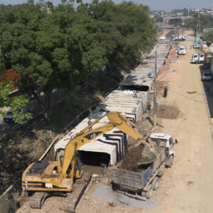 Governo do Estado intensifica obras contra enchentes na Baixada Fluminense