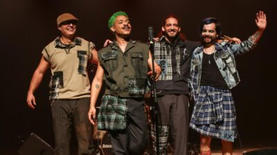 Paracambi recebe show gratuito da Brigitte Merlot, banda de rock suburbano carioca