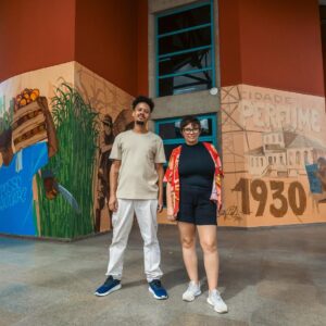 Sesc Nova Iguaçu recebe novo mural de graffiti
