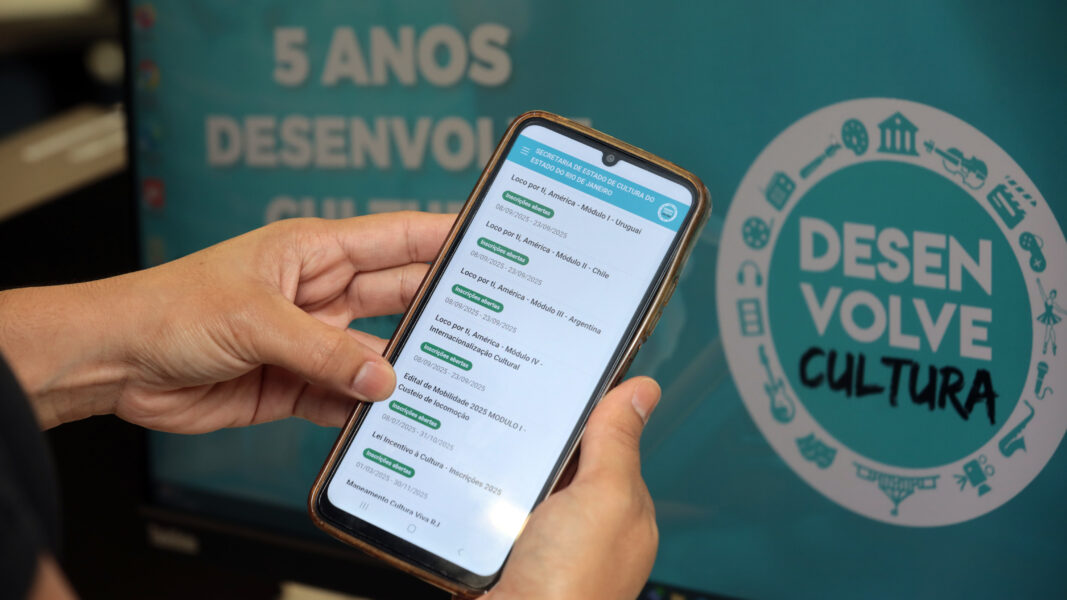 Governo do Estado lança aplicativo Desenvolve Cultura para facilitar acesso a editais e inscrição de projetos culturais