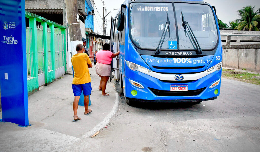 Ônibus Tarifa Zero começa a circular em Belford Roxo e terá nova linha em Shangri-lá