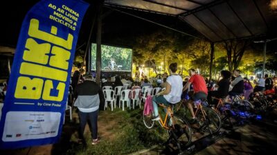 Seropédica recebe cinema movido pela energia limpa de bicicletas