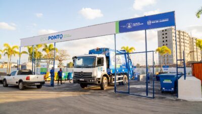 Duque de Caxias inaugura primeiro Ecoponto no Parque Vila Nova