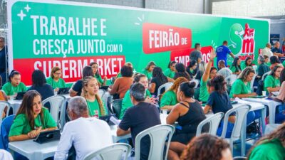 Feirão de Empregos do Supermarket e Prefeitura atrai mais de 5 mil pessoas em Meriti