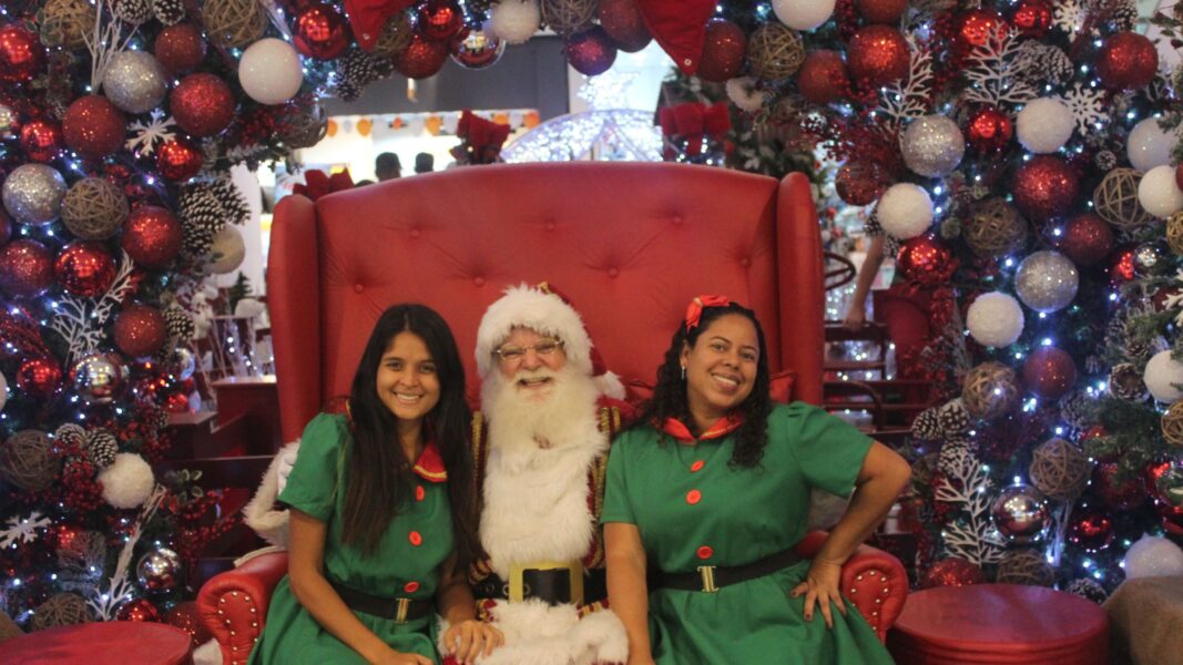 Papai Noel chega ao TopShopping neste sábado com espetáculo e decoração natalina em Nova Iguaçu