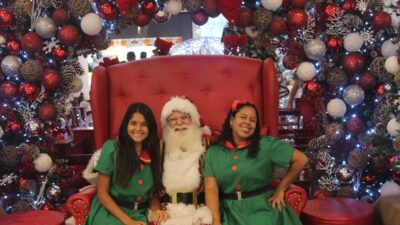 Papai Noel chega ao TopShopping neste sábado com espetáculo e decoração natalina em Nova Iguaçu