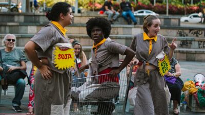 Espetáculo “Aniversário Guanabara” imagina um futuro distópico marcado pela fome