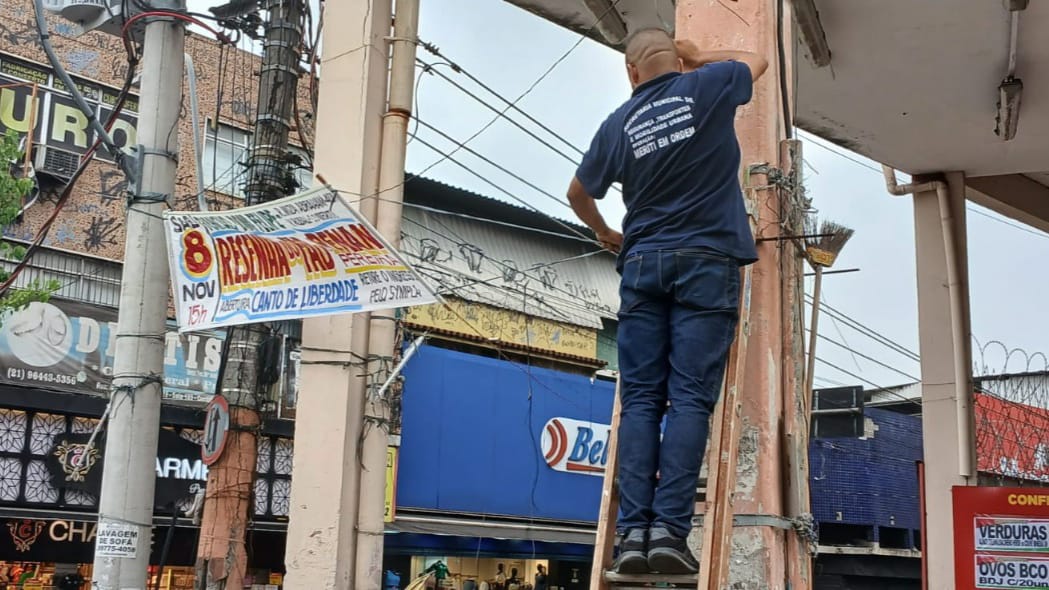 Meriti inicia Operação Despoluição Visual